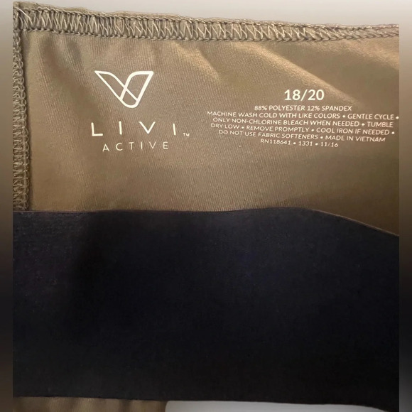 Livi active leggings size 18-20 excellent condition - Picture 5 of 5